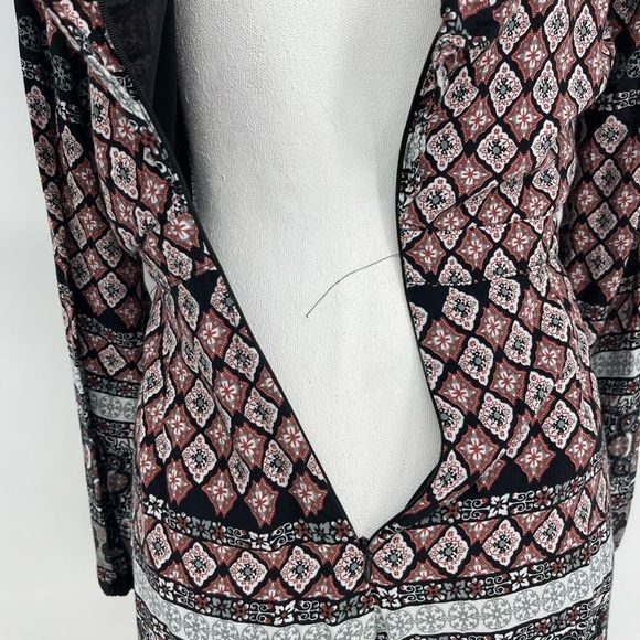 Wild Blue floral boho long sleeve ruffle romper - Picture 8 of 10